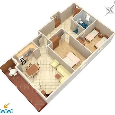 Apartments By The Sea Umag - 2528 Umag